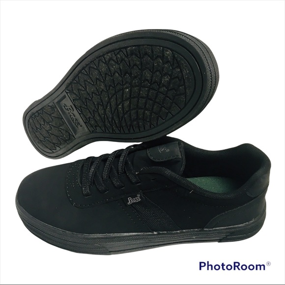 NEW G.H. BASS & CO. Slip-On Laced Shoe Boy's Size 3 Kid's Medium Width Black NIB - Picture 9 of 16